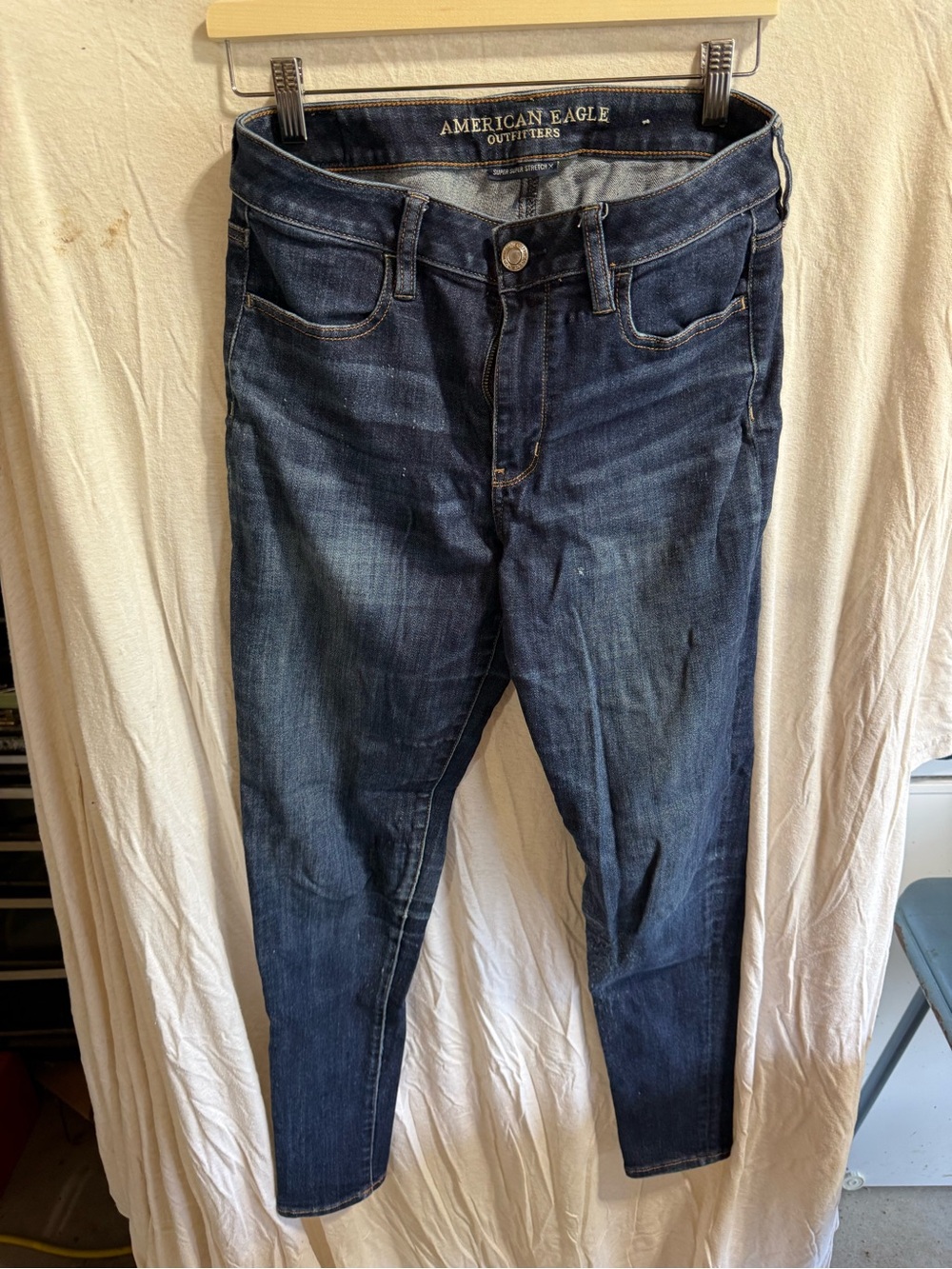 American Eagle Outfitters Women’s Dark Blue Skinny Jeans